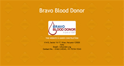 Desktop Screenshot of bravoblooddonor.org